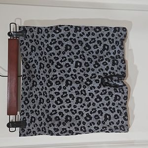 Leopard Scrunch Butt Biker Shorts